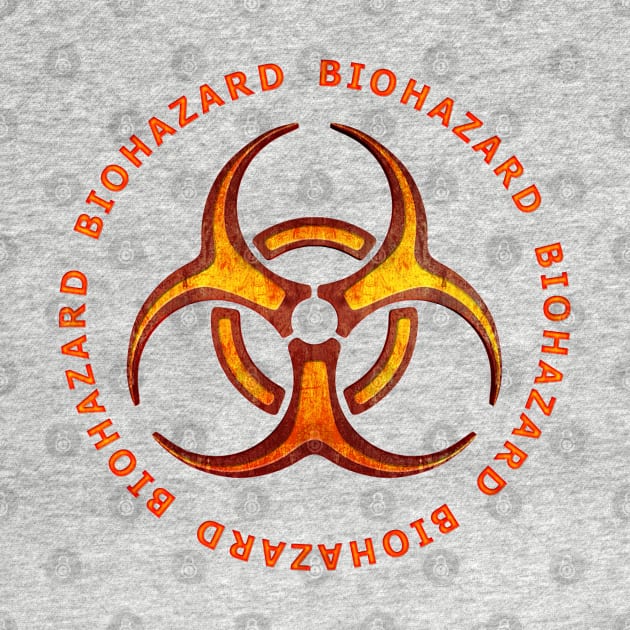 Biohazard Zombie Warning by Packrat